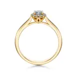 Pierścionek zaręczynowy z diamentami AJPZ_092